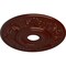 Ekena Millwork Vienna Ceiling Medallion (Fits Canopies up to 6 1/2"), 20"OD x 3 1/2"ID x 1 1/2"P, Brushed Mahogany CM20VIBMF - alternate 2
